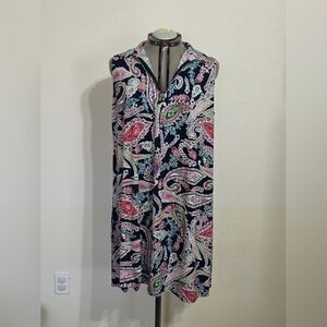 MSK Vibrant Paisley Women's Dress